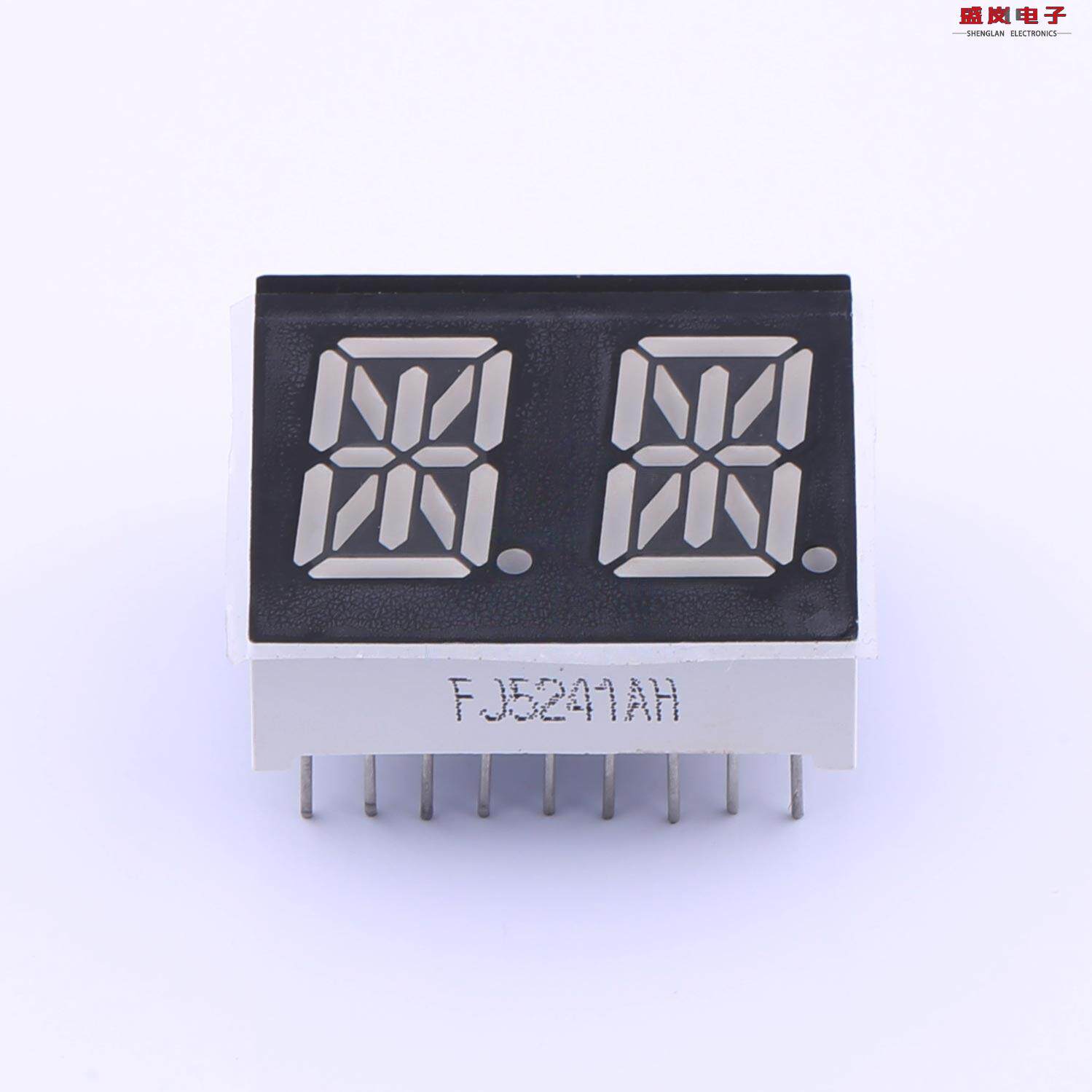 FJ5241AH[2位0.54英寸 共阴超高红 米字管 数码管]怎么看?