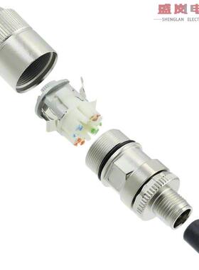 原装正品2120952-1[CONN PLUG MALE 8POS GOLD IDC]