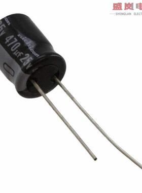 原装正品UVR1E471MPD1TD[CAP ALUM 470UF 20% 25V RADIAL]