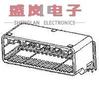 原装正品1-1612048-0[CONN HEADER R/A 24POS 2.2MM]