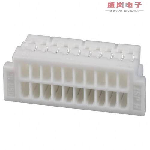 原装正品SHDR-20V-S-B[CONN HOUSING SHD 20POS 1MM WHITE]