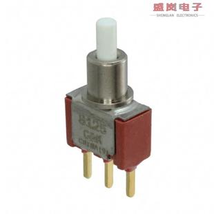 SWITCH PUSH SPDT 原装 20V 8125SH9CBE 0.4VA 正品