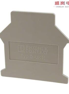 原装正品3006027[CONN TERM BLK END PLATE RAIL GRY]