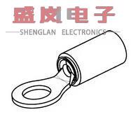 原装正品1577640-1[CONN RING CIRC 12-14AWG #10]