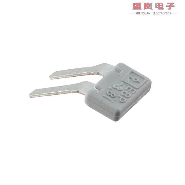 原装正品1733495[JUMPER TERM BLK 2POS FLAT PIN]