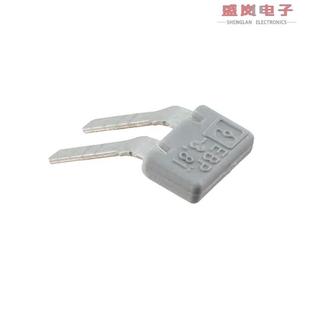 JUMPER TERM PIN 正品 FLAT 1733495 2POS 原装 BLK