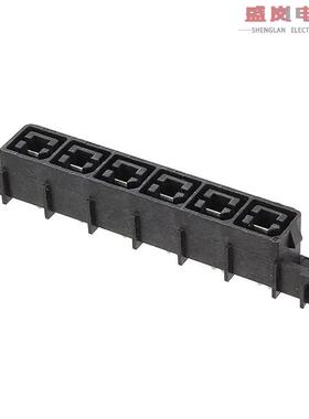 原装正品556881-6[CONN RCPT 6POS 11.18MM PCB SLDR]