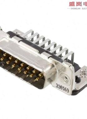 原装正品1-338169-2[CONN D-SUB PLUG 15POS R/A SLDR]