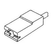 原装正品1544456-1[CONN RCPT HSG 0.25 1POS NATURAL]