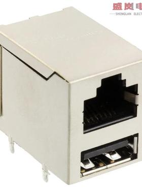 原装正品1775855-1[CONN MOD JACK 8P8C R/A SHIELDED]