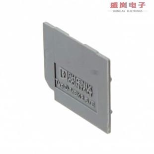 END 1414035 GRY RAIL PLATE BLK TERM CONN 正品 原装