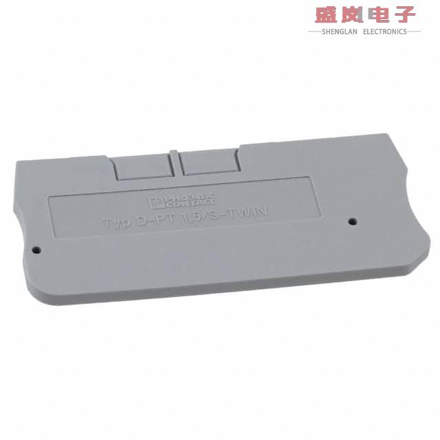 原装正品3208184[CONN TERM BLK END PLATE GRAY]