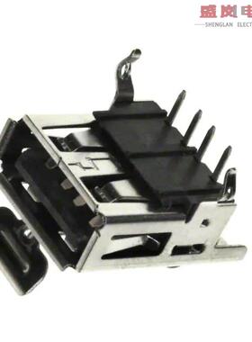 原装正品LUSBA11100[CONN RCPT TYPEA 4POS PCB R/A]