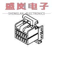 CONN 2.50MM 正品 16POS 174046 HSG 原装 PLUG