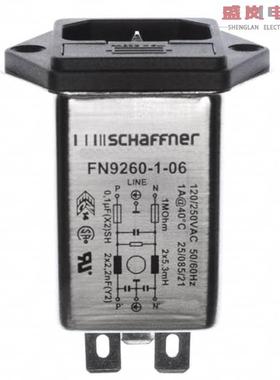 原装正品FN9260-1-06[PWR ENT MOD RCPT IEC320-C14 PNL]