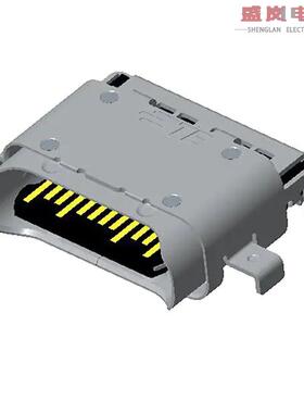 原装正品1-2295018-2[CONN RCPT USB3.1 TYPEC 24POS SMD]