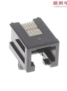 原装正品1-215876-3[CONN MOD JACK 6P6C R/A UNSHLD]