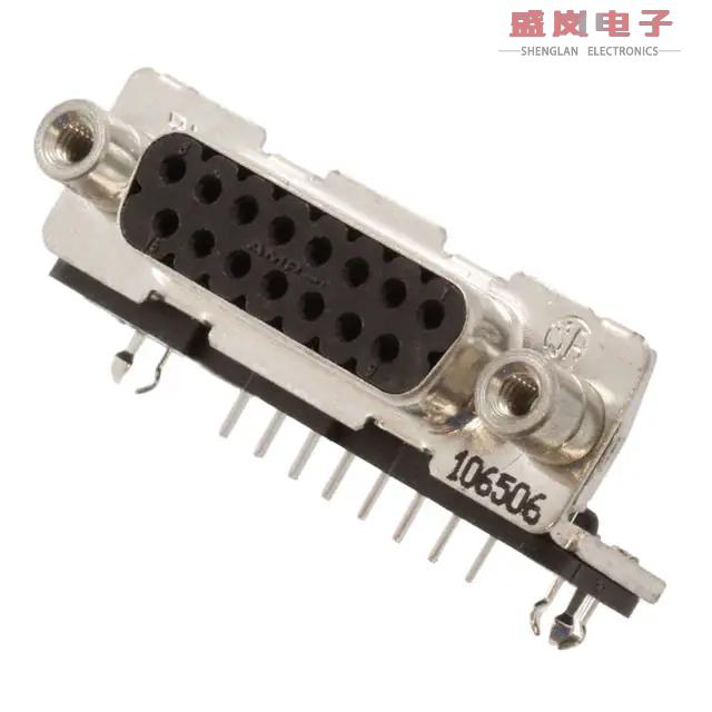 原装正品3-106506-2[CONN D-SUB RCPT 15POS R/A SLDR]