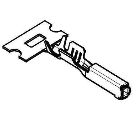 原装正品33467-0024[汽车 MX64 RCPT TERM GOLD