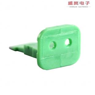 CONN PLUG WEDGE 原装 GREEN AW2S 2POS 正品