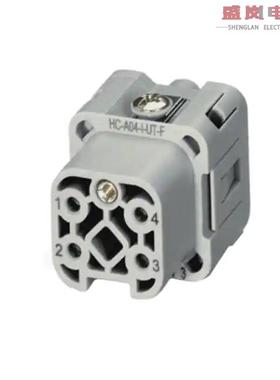 原装正品1585249[INSERT FMALE 4POS+1GND SCREW]