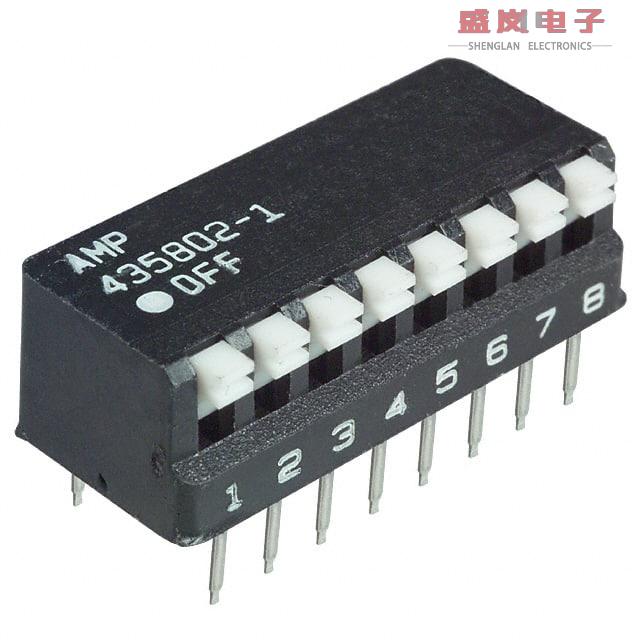 原装正品5435802-1[SWITCH PIANO DIP SPST 25MA 24V]