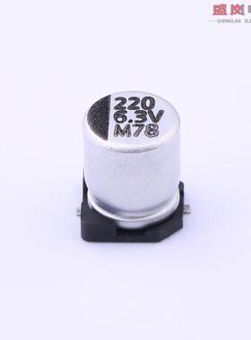 原装正品MV221M6R3E077ETR[贴片铝电解电容 20% - 6.3V