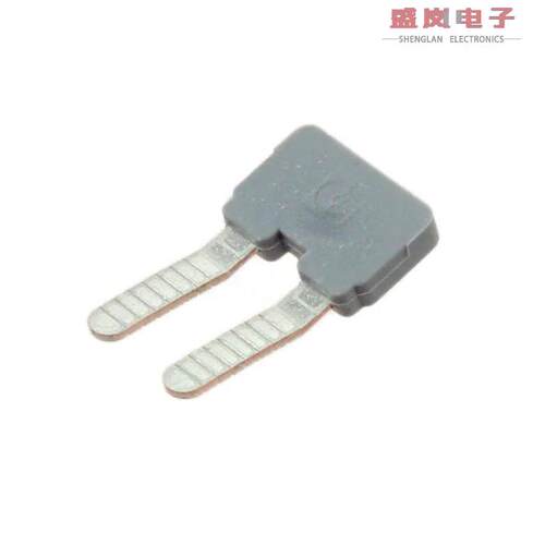 原装正品1733169[JUMPER TERM BLK 2POS FLAT PIN]