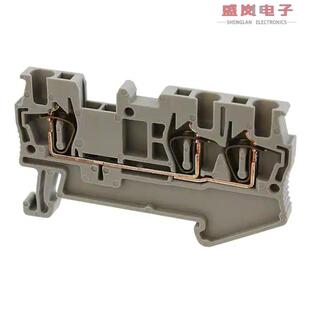 FEED 3031128 26AWG THRU BLK TERM CONN 正品 原装