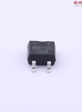 原装正品MB110S[1A表面安装肖特基电桥 VR=100V IR=0.2