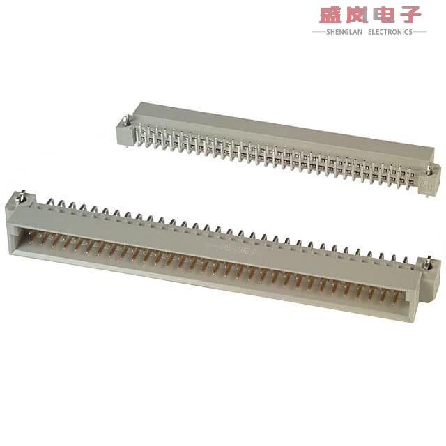 原装正品5536385-5[CONN DIN PLUG 64POS PCB RA GOLD]