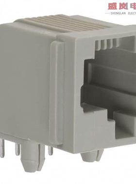 原装正品5555003-1[CONN MOD JACK 6P6C R/A UNSHLD]