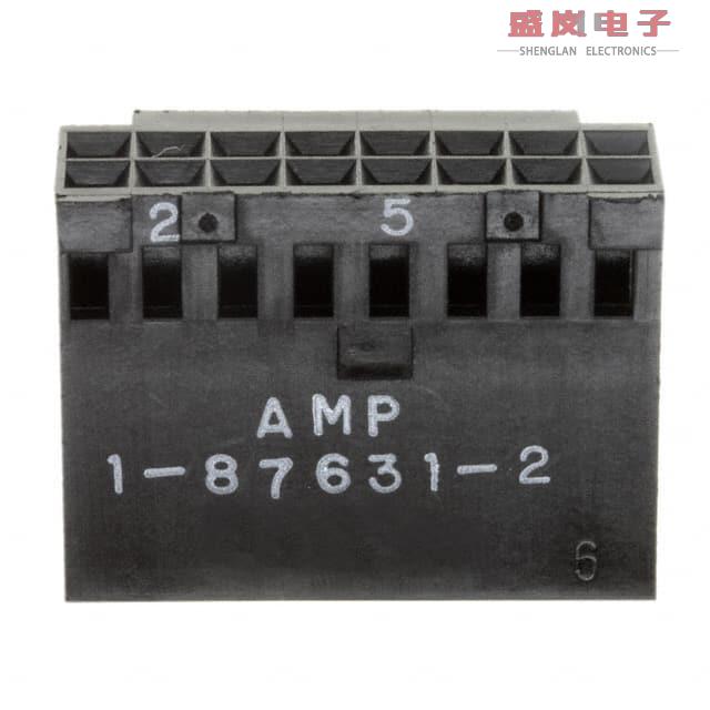 原装正品1-87631-2[CONN HOUSING 16POS .100 POL DUAL]