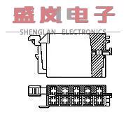 原装正品963122-1[CONN RCPT HSG 10POS 6.00MM]