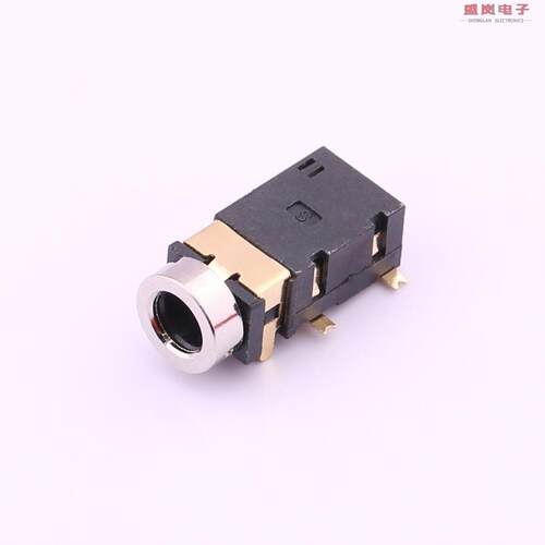 原装正品PJ-342CB-TS-SMT[3.5mm耳机座 镀银铜套鱼叉脚镀金]