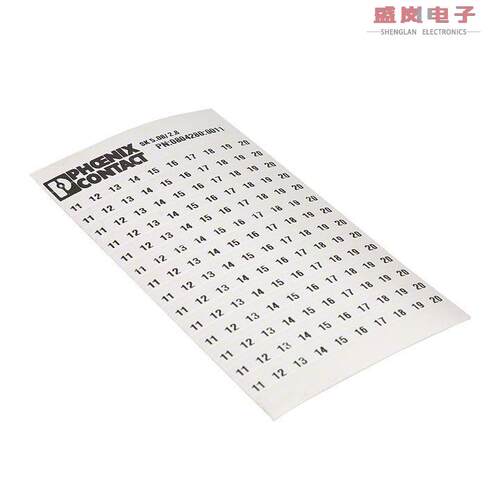原装正品0804280:0011[ADHESIVE MARKER CARD 11-20]