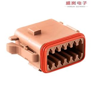 20AWG PLUG 正品 原装 CONN 12SD 12POS SIZE AT06