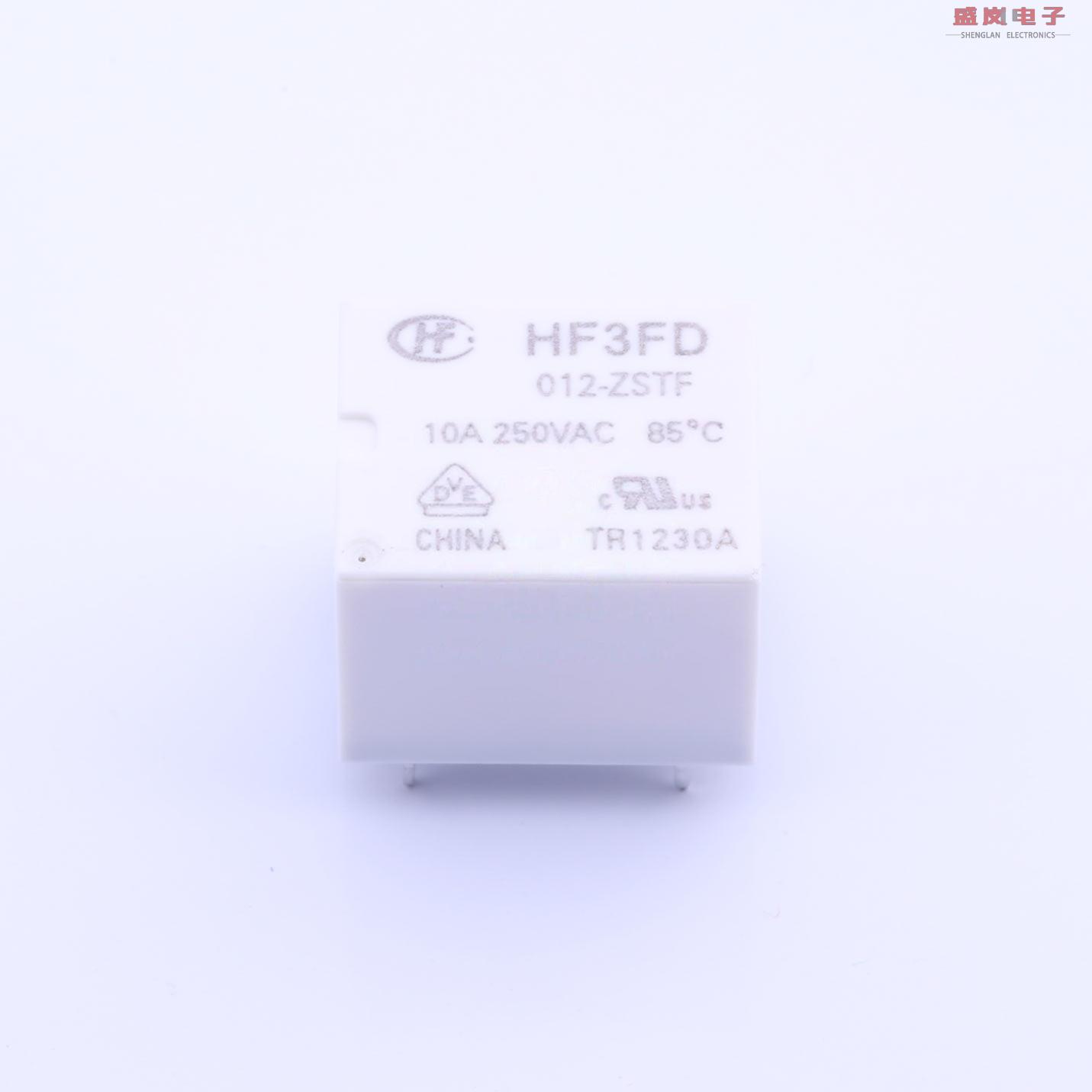 原装正品HF3FD-012-ZSTF[功率继电器 10A SPDT 12VDC]