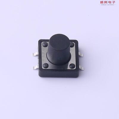原装正品GT-TC149B-H100-L1[12×12立式轻触250gf]