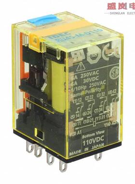 原装正品RU4S-D110[RELAY GEN PURPOSE 4PDT 6A 110V]