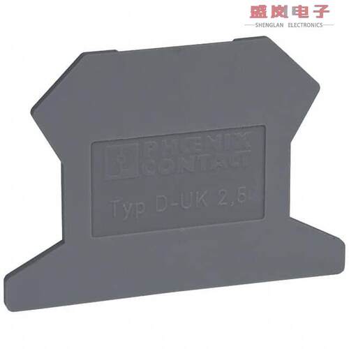 原装正品3001022[CONN TERM BLK END PLATE RAIL GRY]