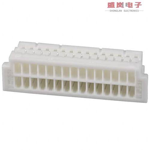 原装正品SHDR-30V-S-B[CONN HOUSING SHD 30POS 1MM WHITE]