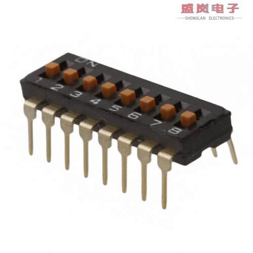 原装正品A6T-8104[SWITCH SLIDE DIP SPST 25MA 24V]