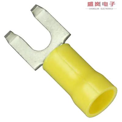 原装正品52856[CONN SPADE TERM 10-12AWG #10 YEL]