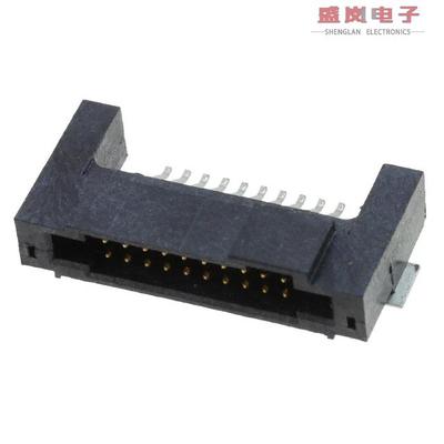 原装正品5-104894-2[CONN HEADER SMD R/A 20POS 1.27MM]