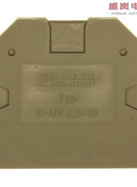 原装正品3047028[CONN TERM BLK END PLATE RAIL GRY]