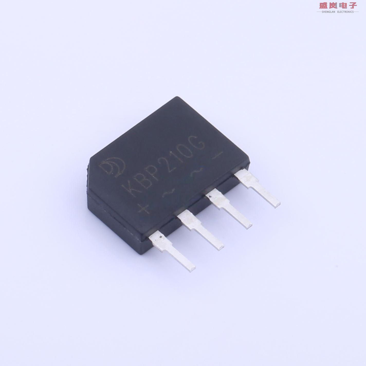 原装正品KBP210G-C5.5[玻璃钝化桥式整流器 Vr=1KV Ir=