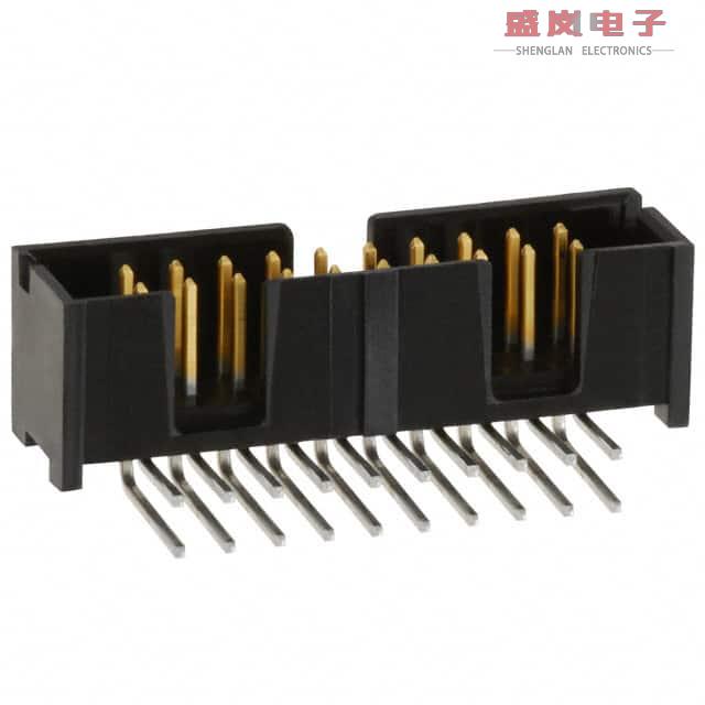 原装正品103310-5[CONN HEADER R/A 20POS 2.54MM]