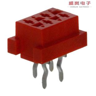 4POS 215079 PCB TIN 0.1 RCPT CONN 正品 原装