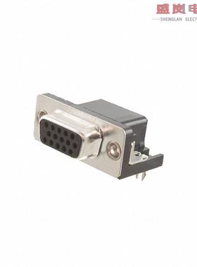 原装正品HDL15-SL-B[CONN D-SUB HD RCPT 15P R/A SLDR]